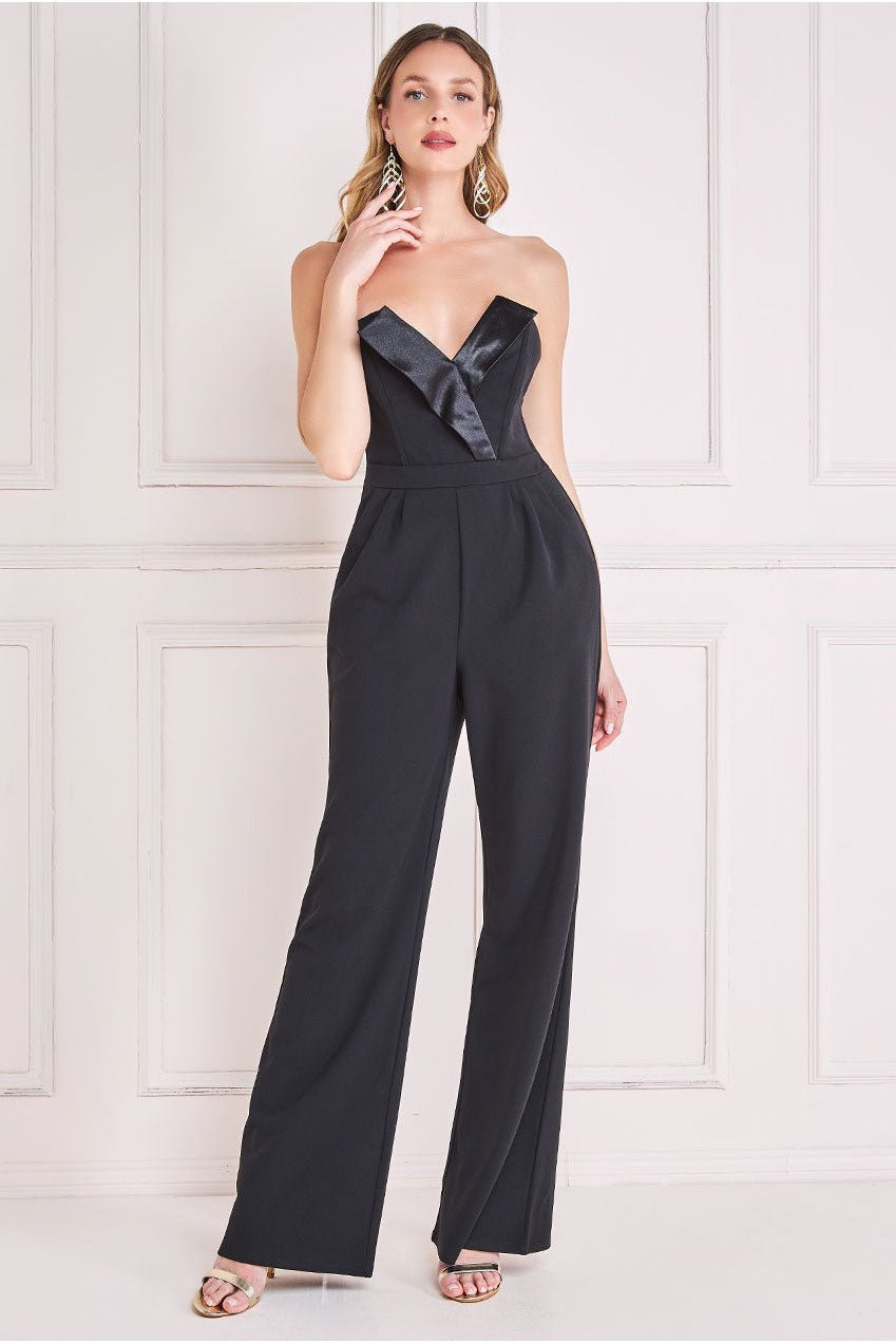 Women Purple Solid Scuba Jumpsuit