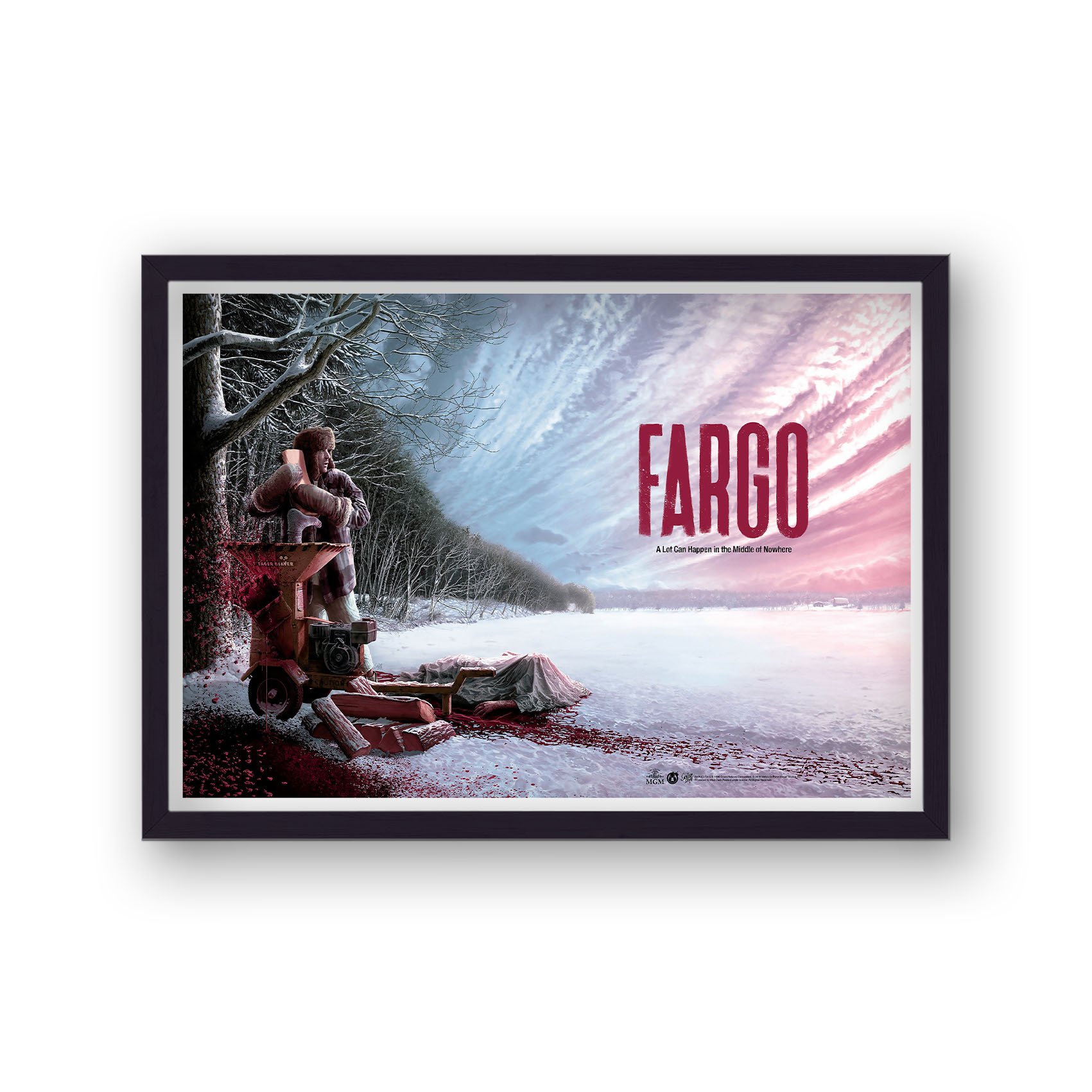 Fargo Wood Chipper Alternative Movie Poster