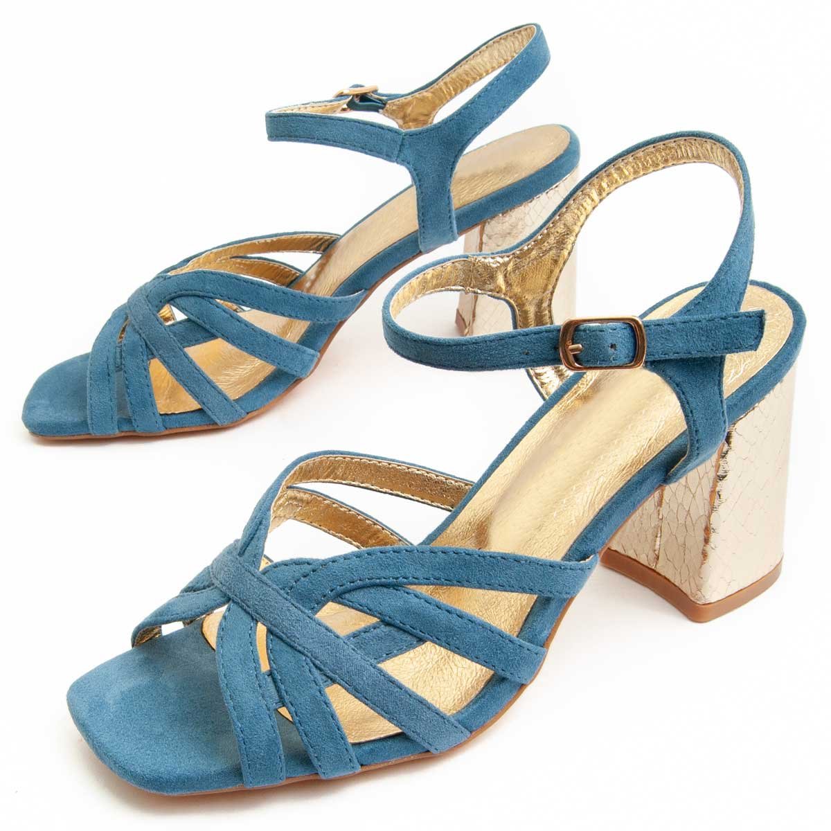 Montevita Absatzsandaletten Sandal25 in Blau