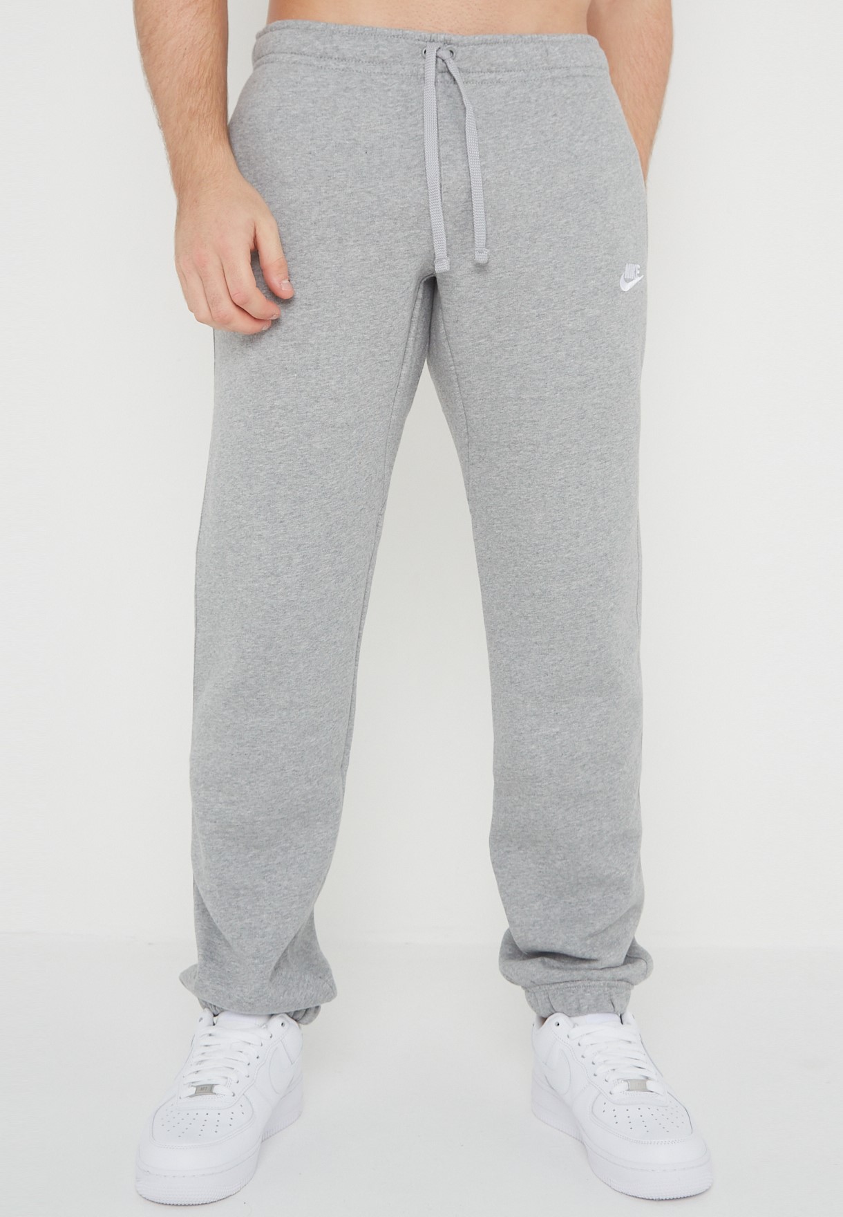 Nike mens joggers grey hot sale