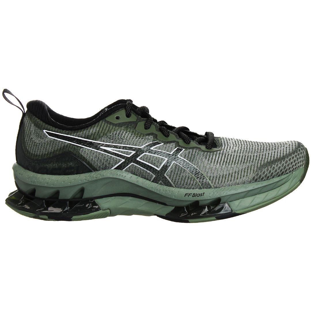 Asics Gel Kinsei Blast LE Mens Green Running Trainers