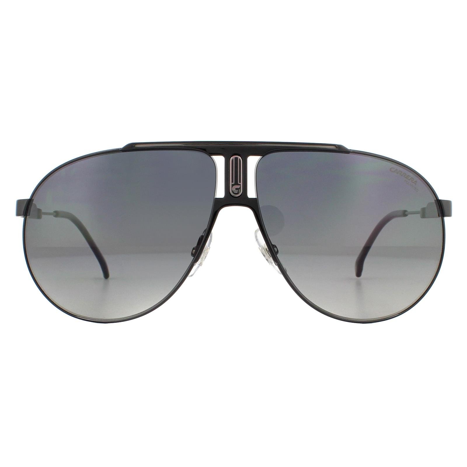 Carrera Panamerika65 Aviator Sunglasses – Dark Ruthenium Frame, Gray Polarized Lenses 11 thumbnail image