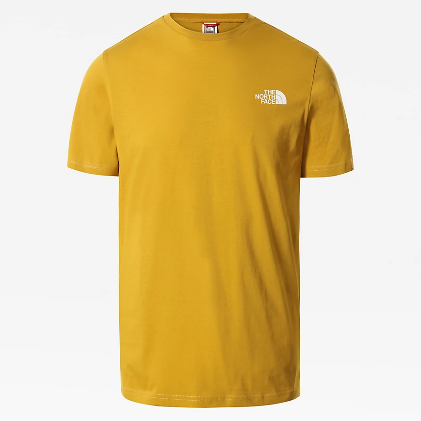 The north face yellow shirt outlet
