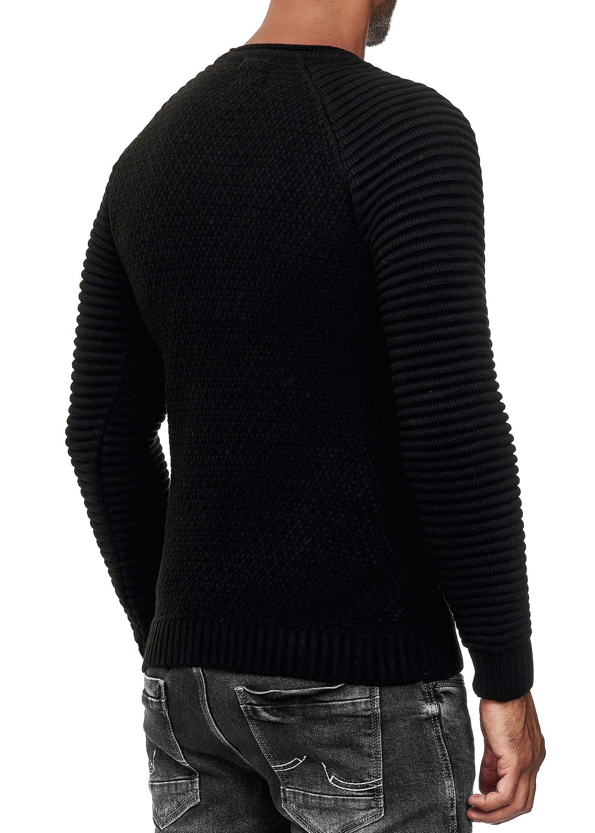 Rusty Neal Trui Ronde Hals Trui Black