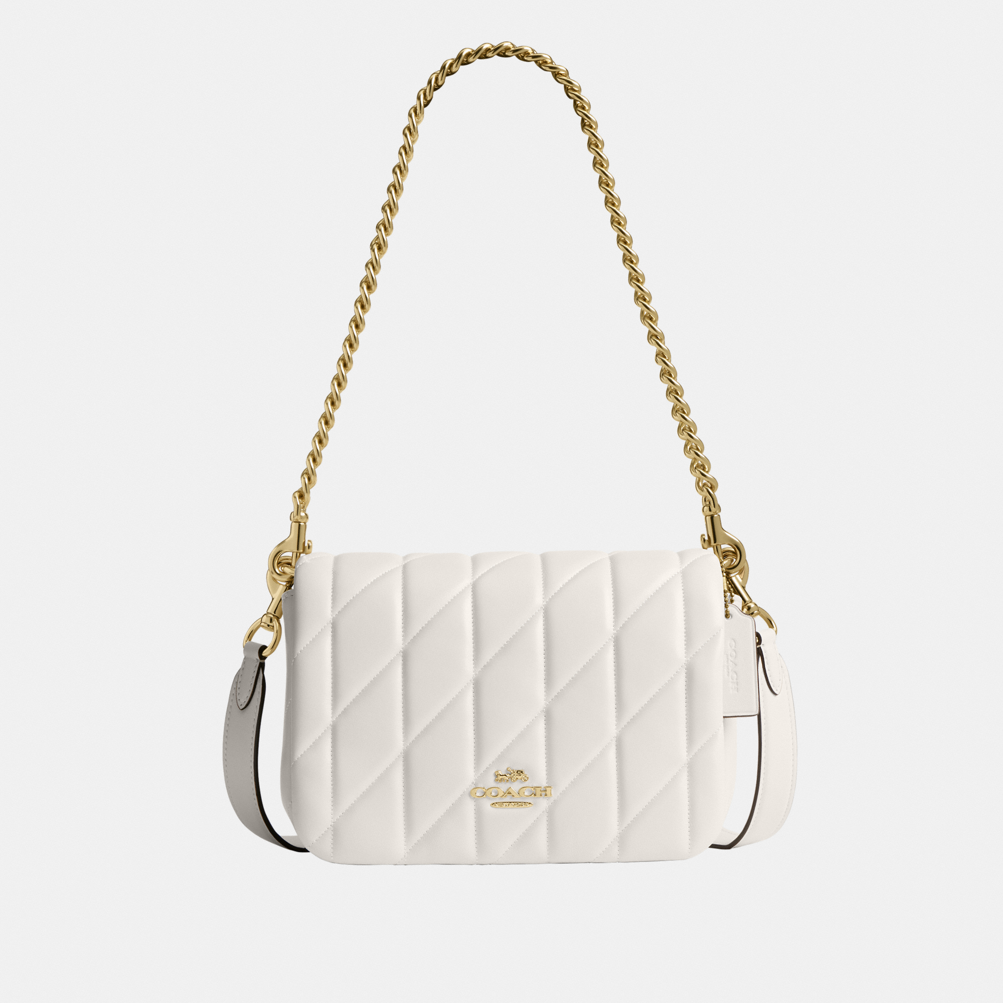 Quinn Bag in Quilted Leather with Chain Strap