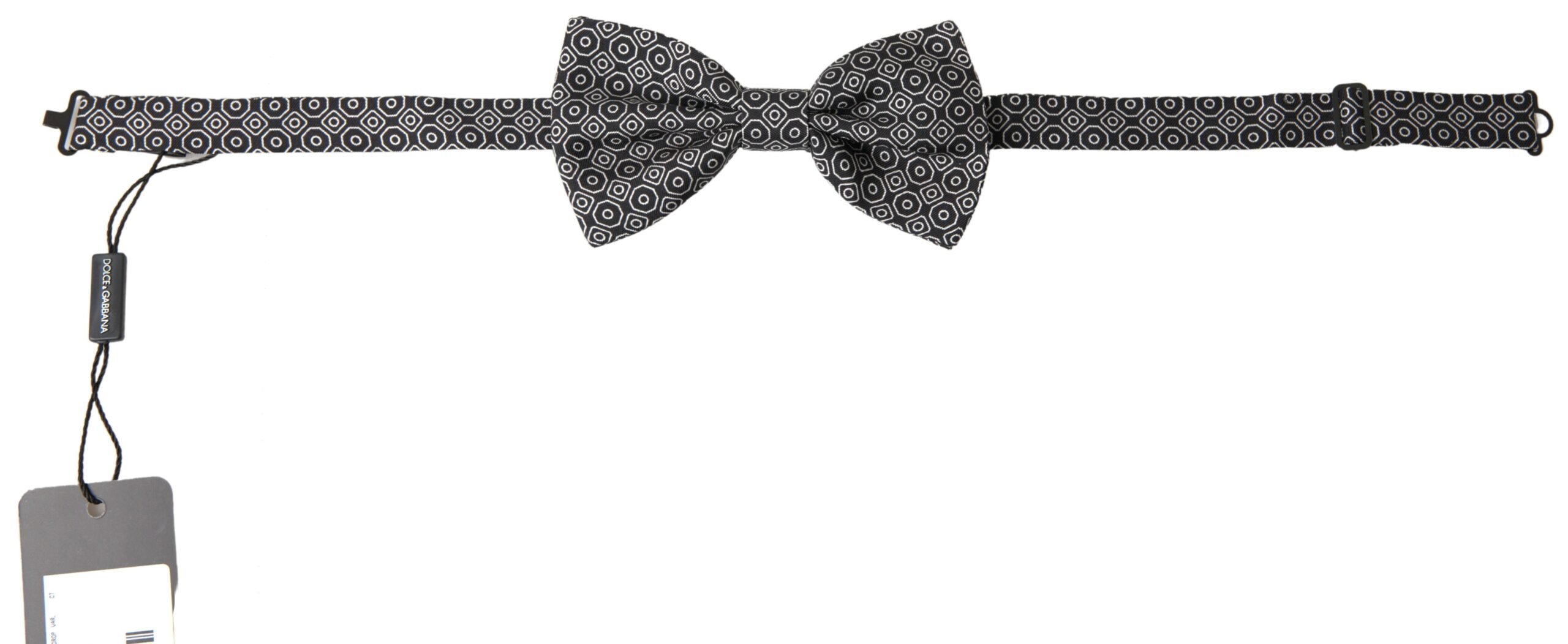 Dolce & Gabbana Multicolor Fantasy Silk Adjustable Neck Bow Tie