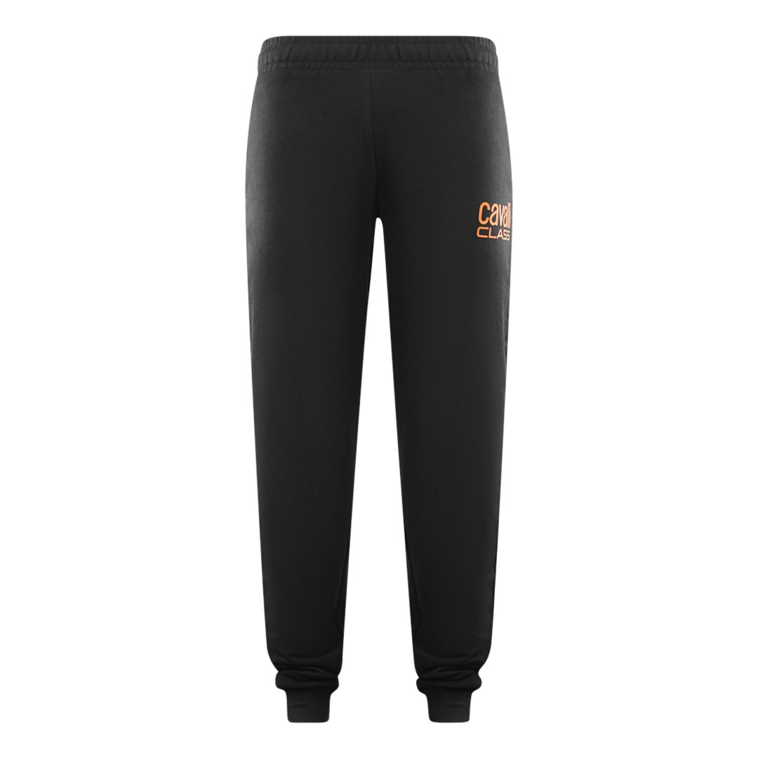 Cavalli Class Bianco Cotton Men Sport Pant main image 1