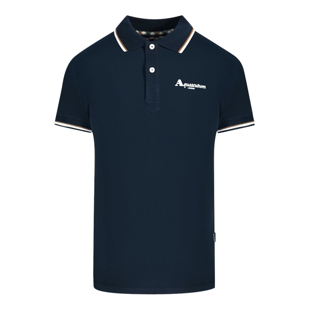 Aquascutum London Classic Red Polo Shirt