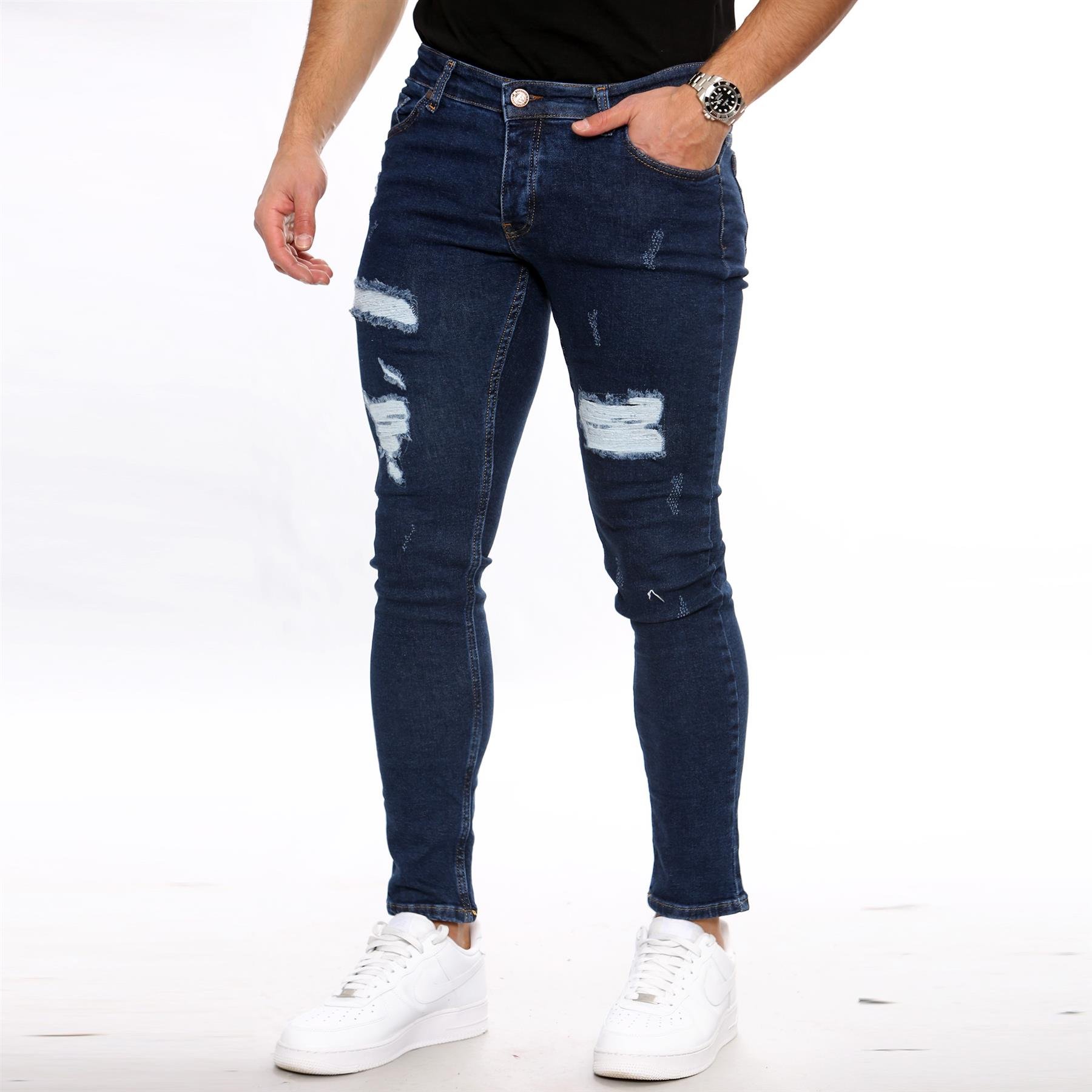 Cheap ripped skinny jeans mens shop