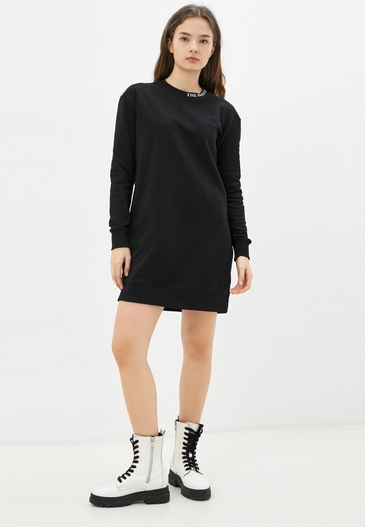 The North Face Womens W Zumu Crew Dress in Black