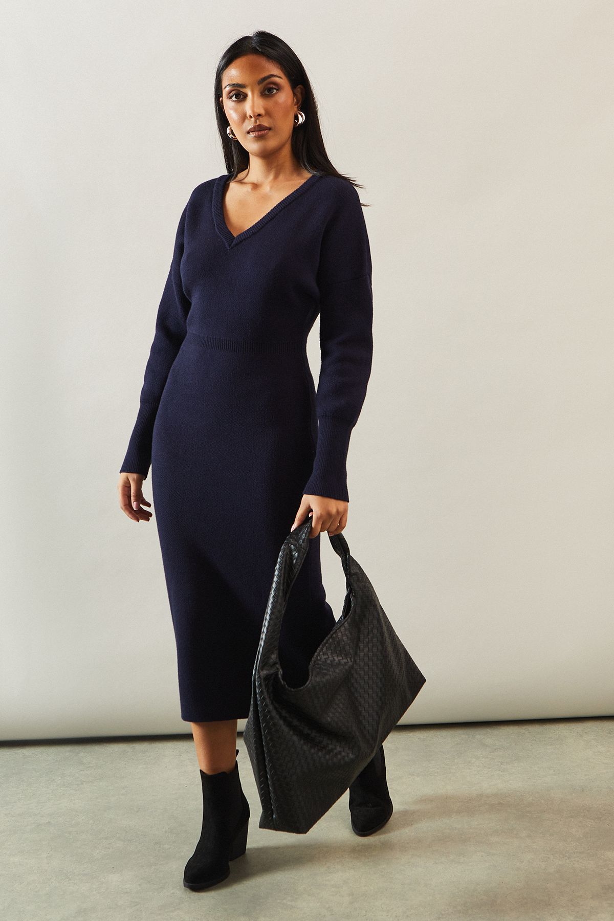Petite midi jumper dress outlet
