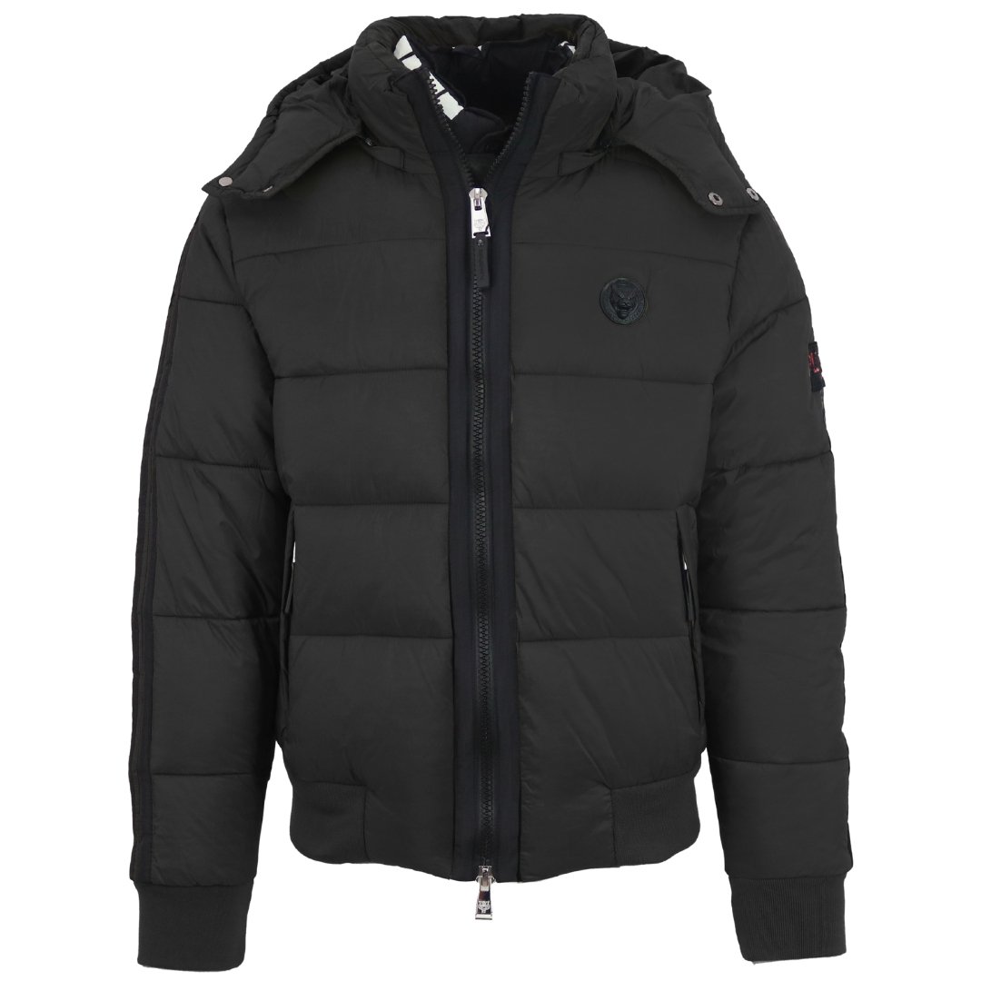 Plein Sport Black Cotton Men Sweatshirt