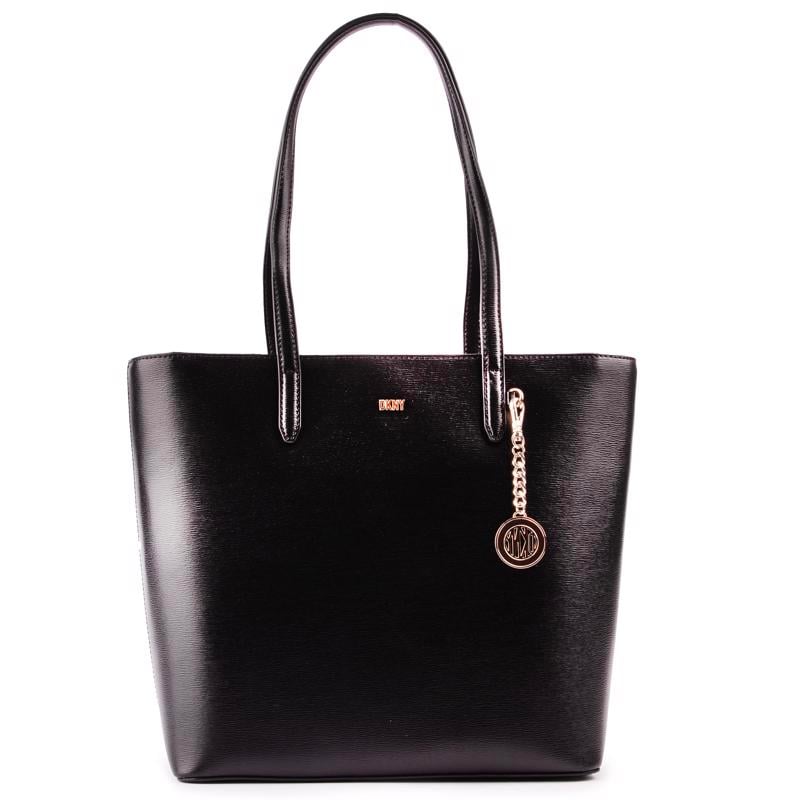 Dkny leather shop tote bag