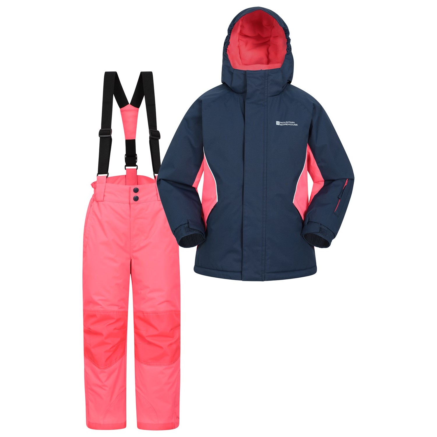 mountain-warehouse-set-kinder-kinder-ski-jas-broek-donkerblauw