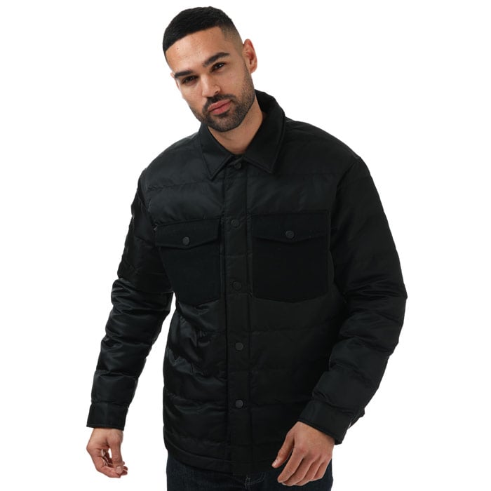 Men's Ted Baker Velosty Quilted Jacket in Black