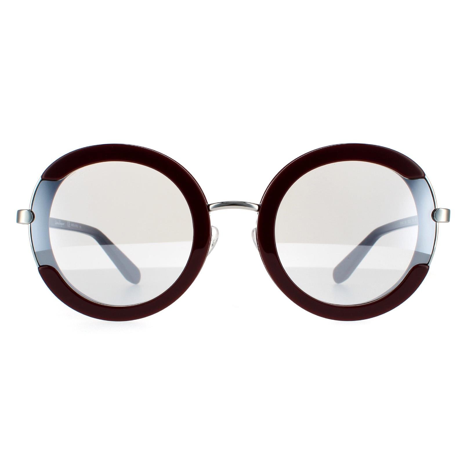 Salvatore ferragamo outlet round sunglasses