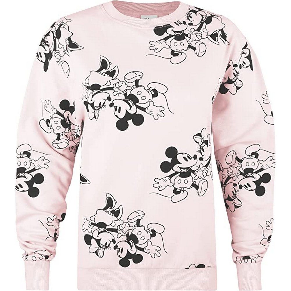 Pink mickey sweatshirt hotsell