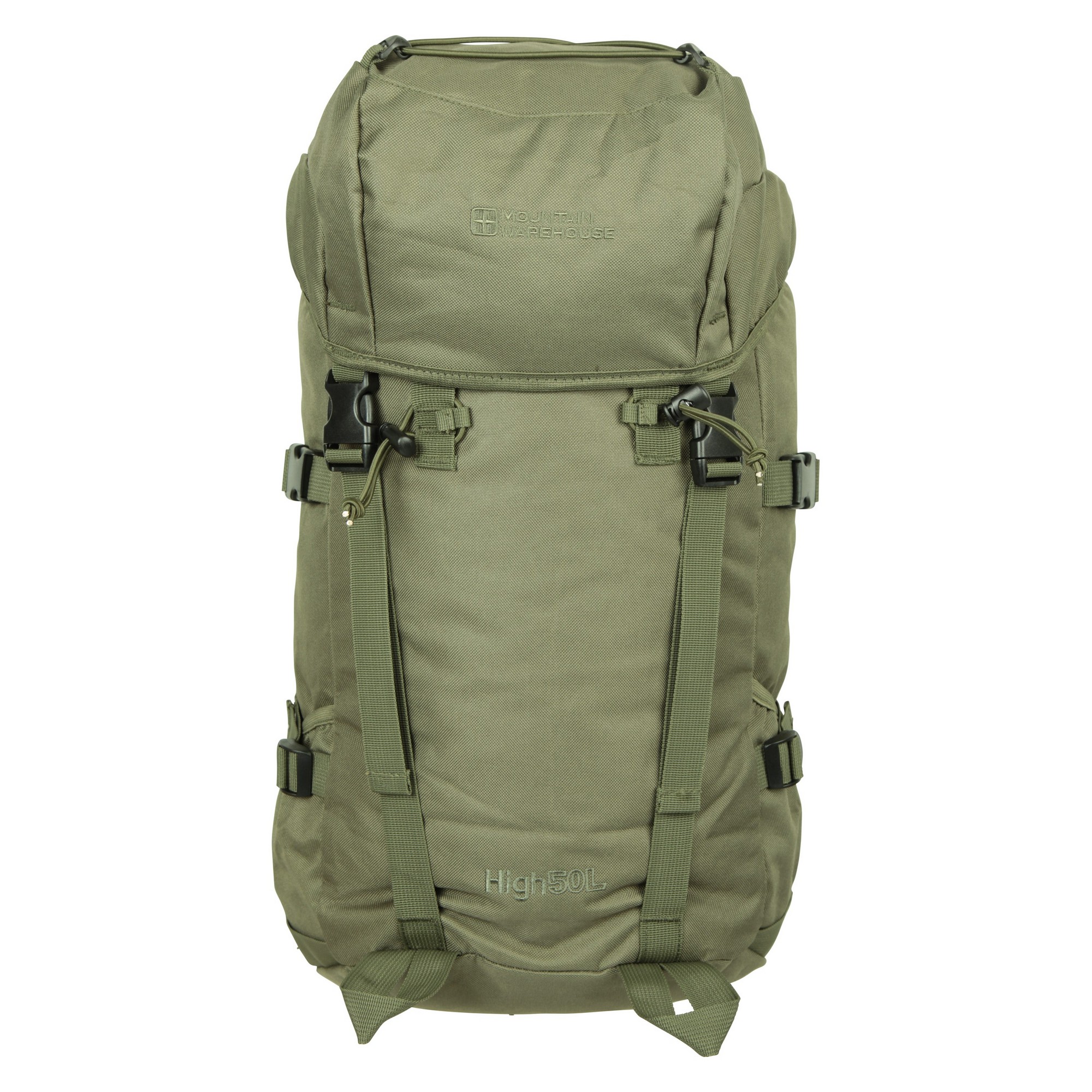 Mountain Warehouse High 50L Backpack Green 