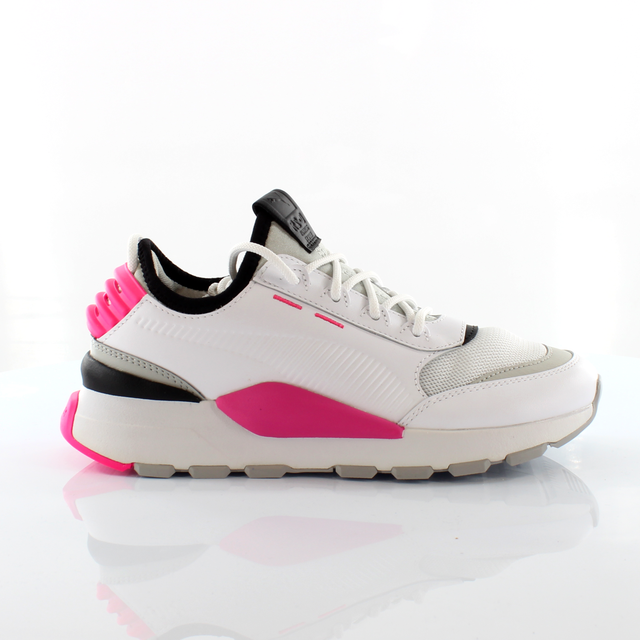 Puma RS 0 Sound Lace Up White Mens Trainers Running Slip On Shoes