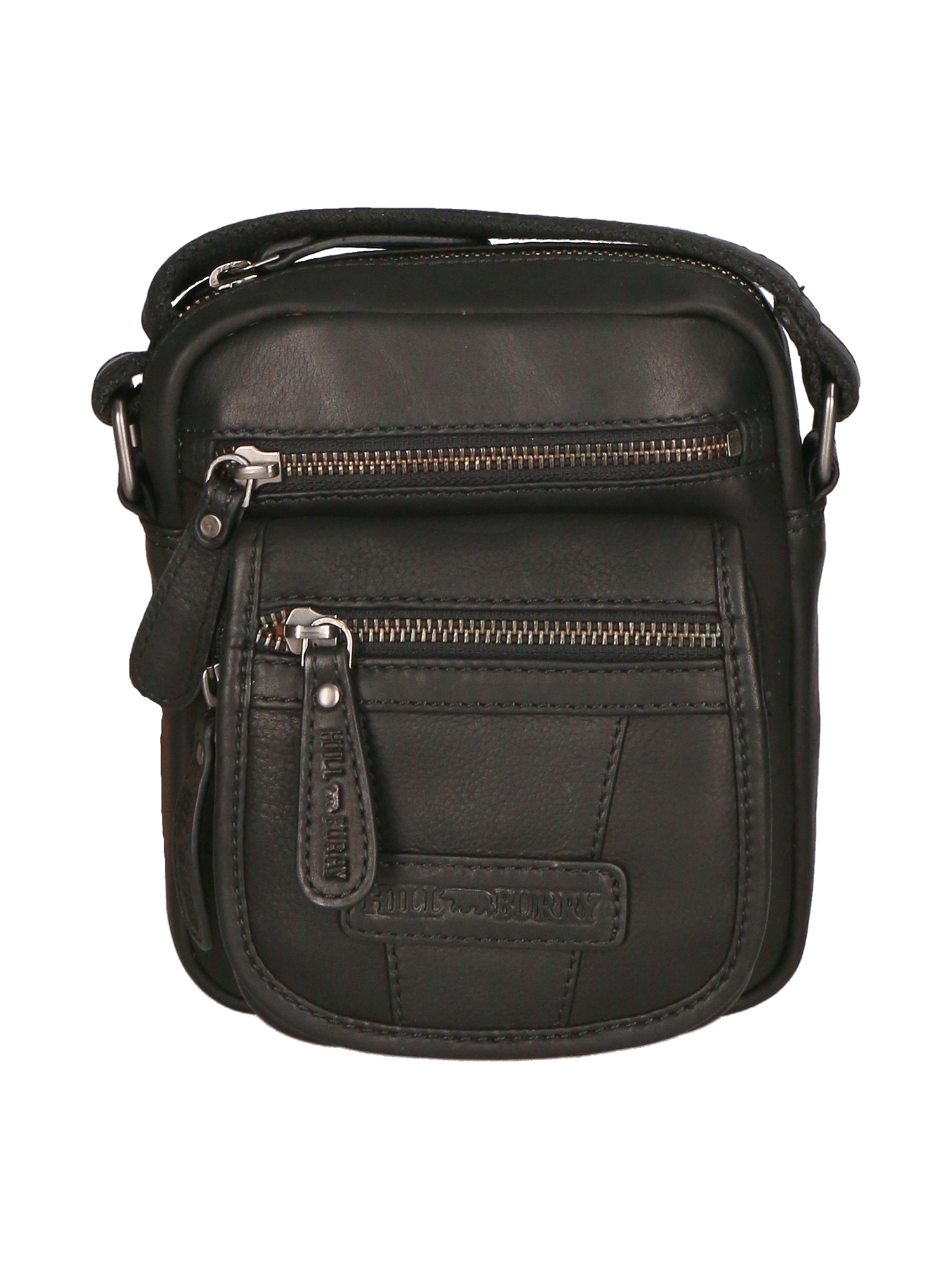 Hill Burry schoudertas Heren BLACK