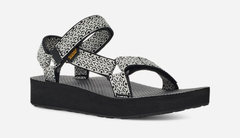 Teva candy stripe black outlet
