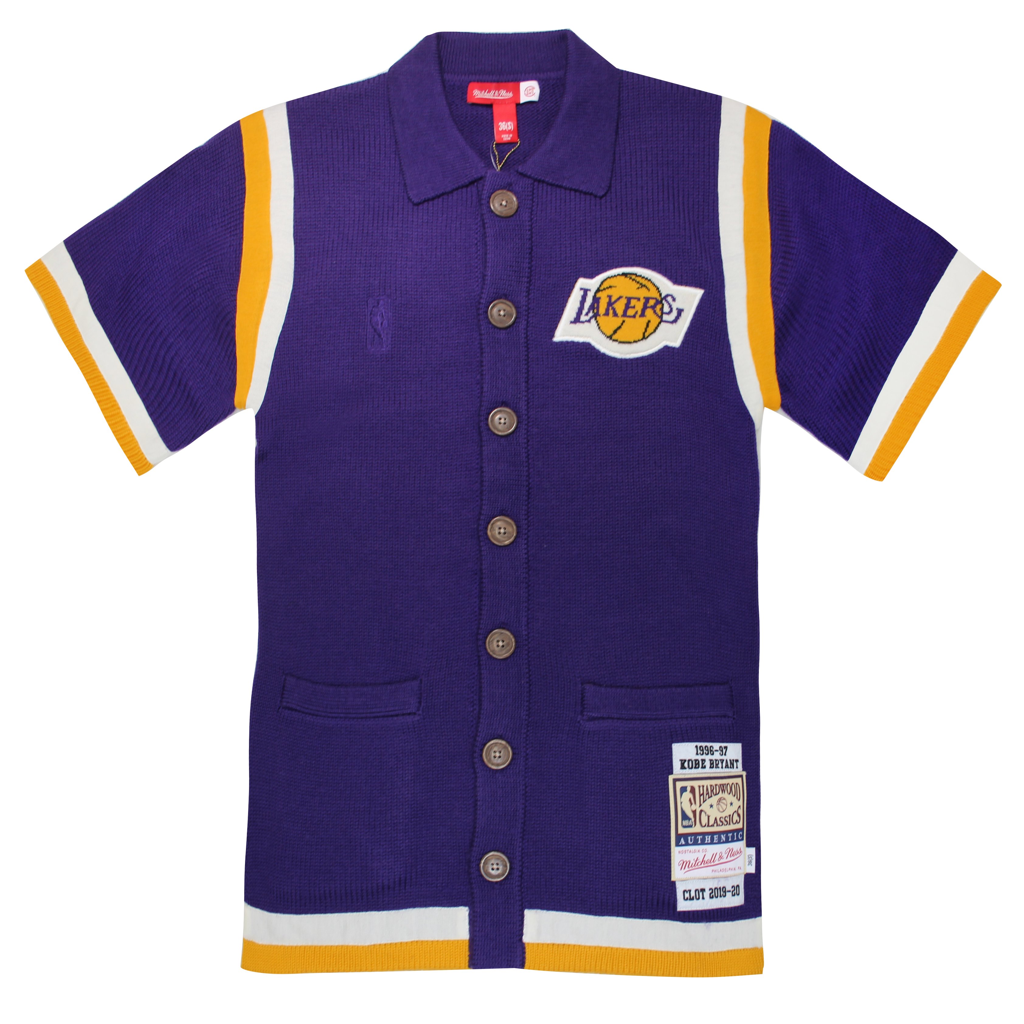 Mitchell Ness x CLOT M N LA Lakers Kobe Bryant Mens Shirt