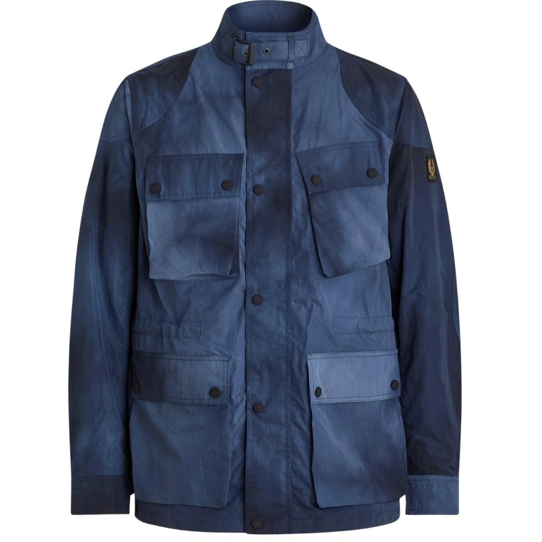 Belstaff Fieldmaster Dark Ink Navy Blue Dünne Jacke