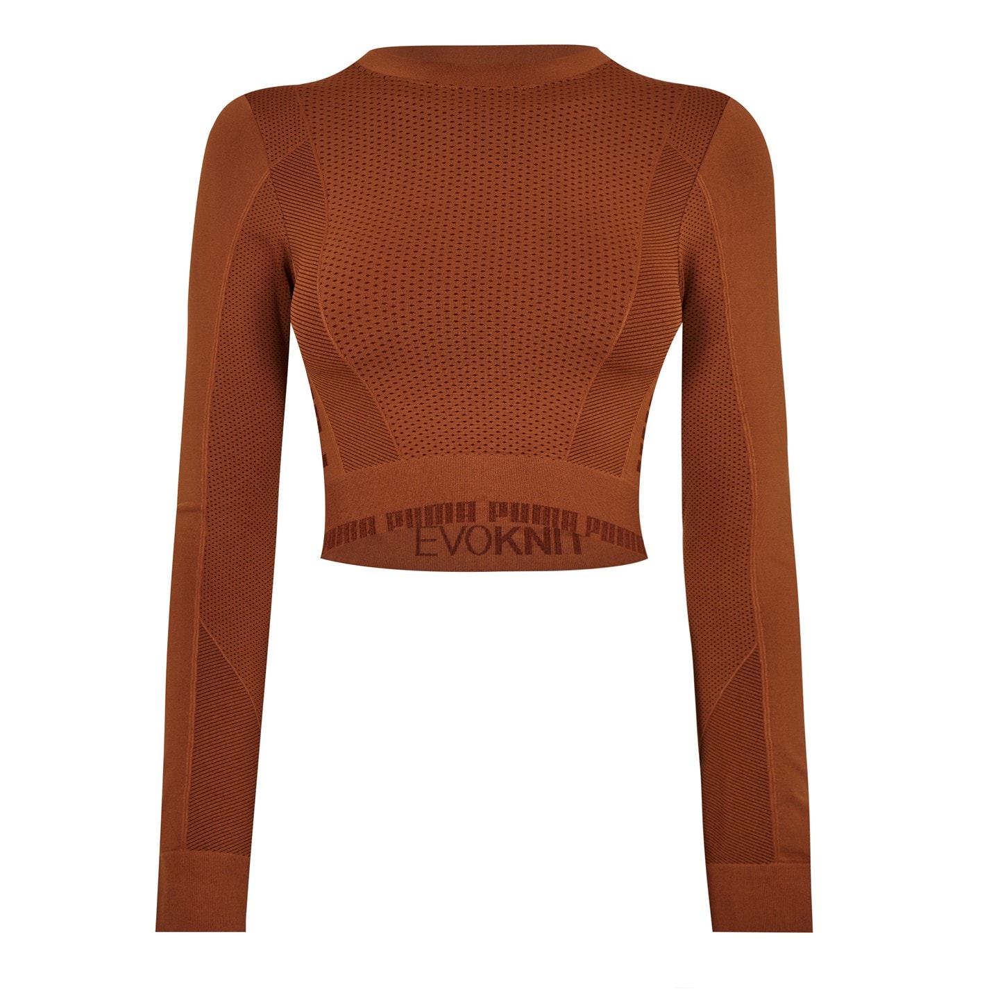 Crop Top Puma Evoknit Shirt Puma Evoknit Crop Top In Black