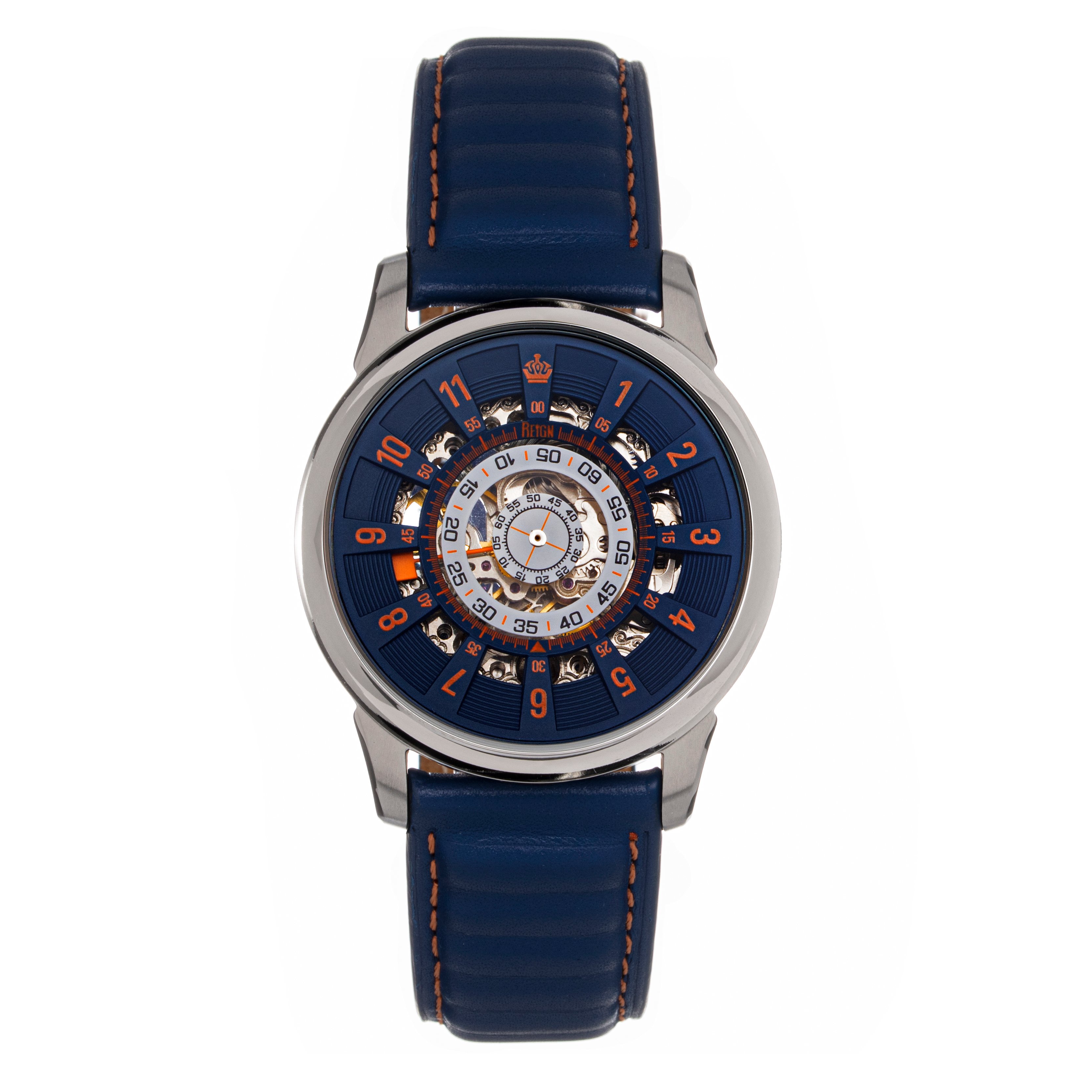 RORIOS Dameshorloge, automatisch horloge, mechanische horloges, oplichtend horloge met leren armband, modieus, waterdichte dameshorloges, zwart (B RORIOS Dameshorloge, automatisch horloge, mechanische horloges, oplichtend horloge met leren armband, modieus, waterdichte dameshorloges, zwart (B