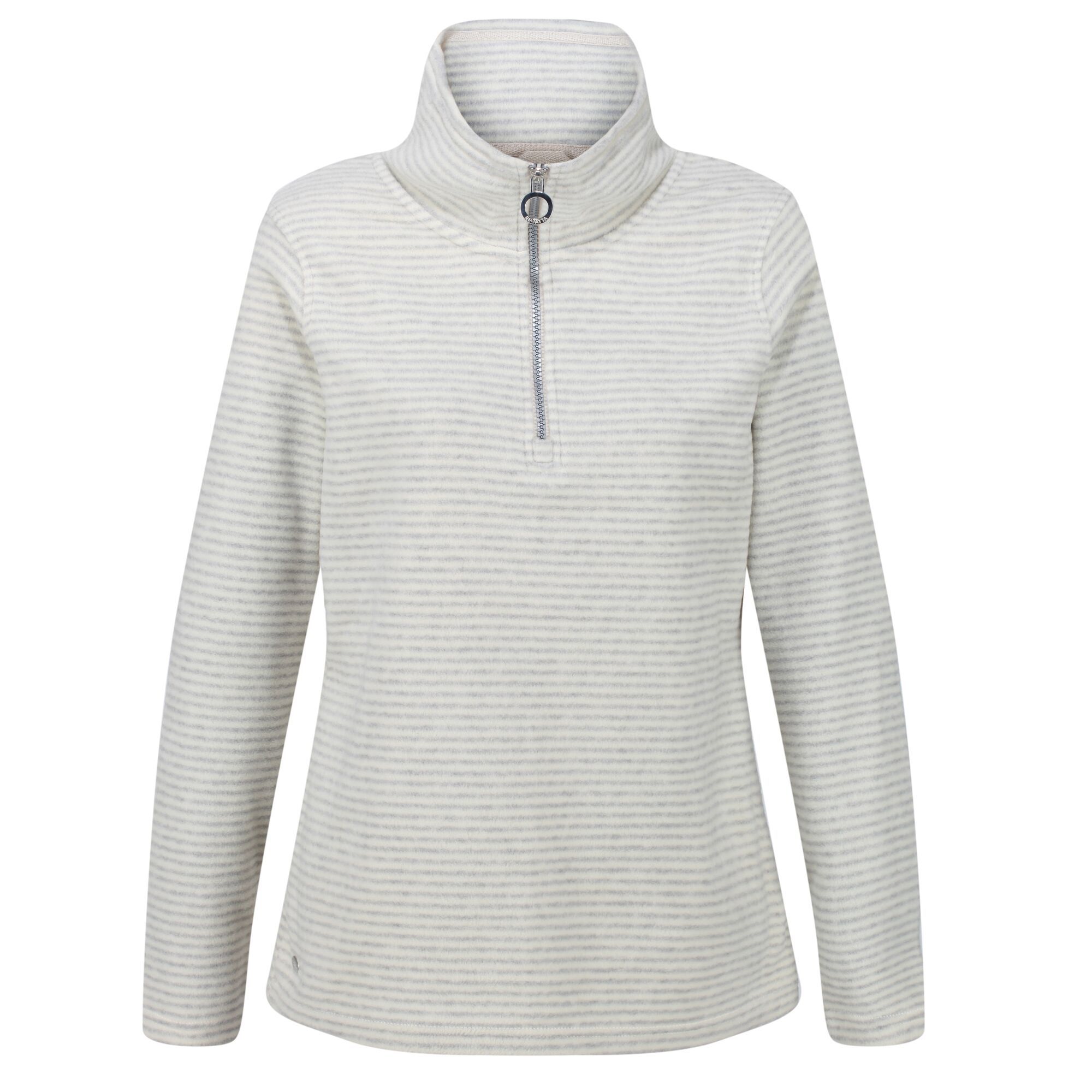 River Island – Pullover mit Stehkragen und halblangem Reißverschluss in