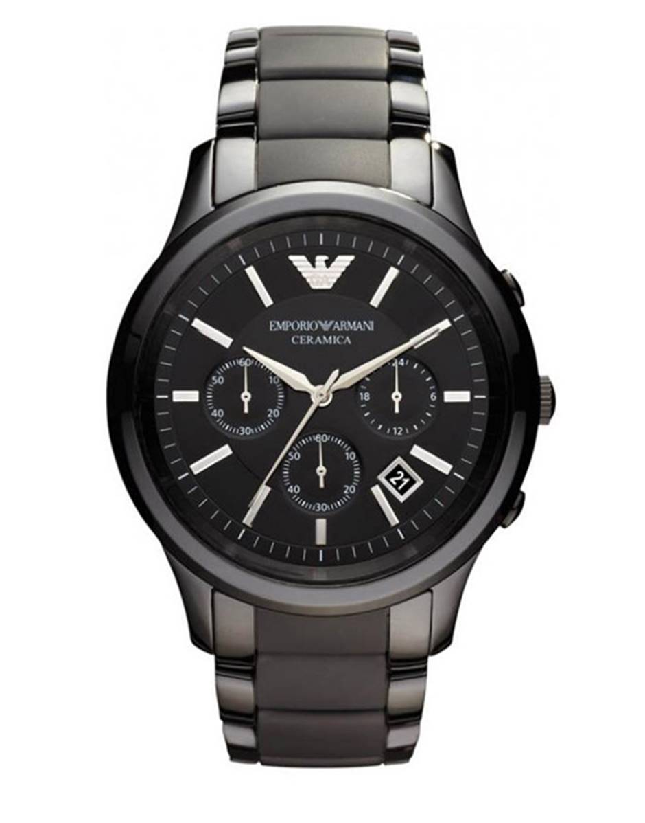 White armani top ceramic watch
