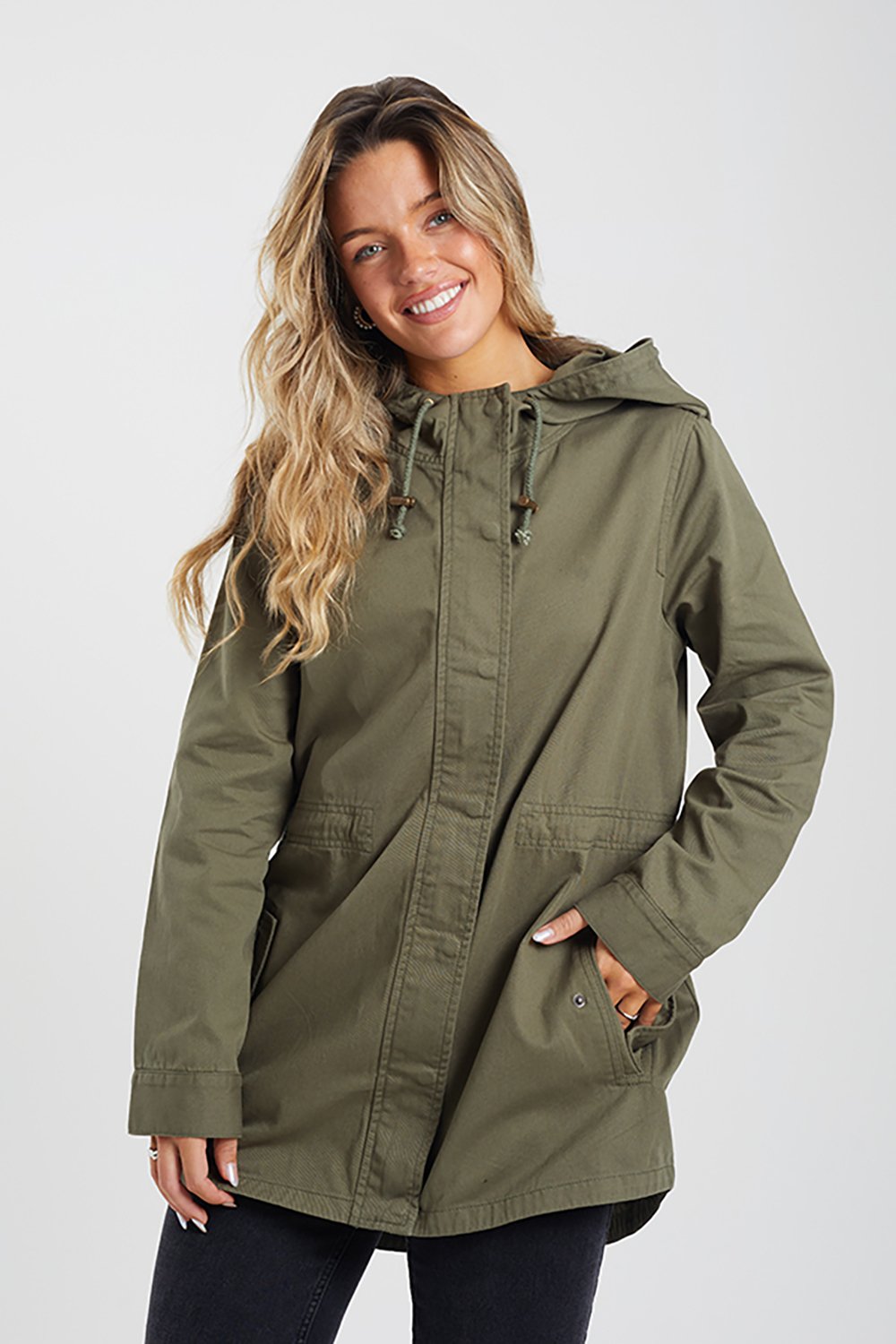 Brave soul mens trailblazer parka khaki sale