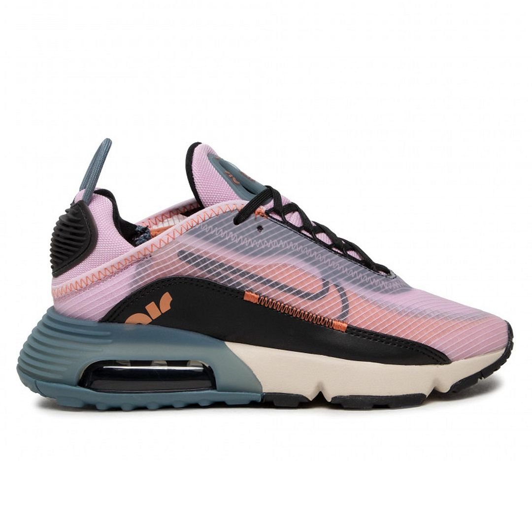 Pink nike air max with rainbow sole shop