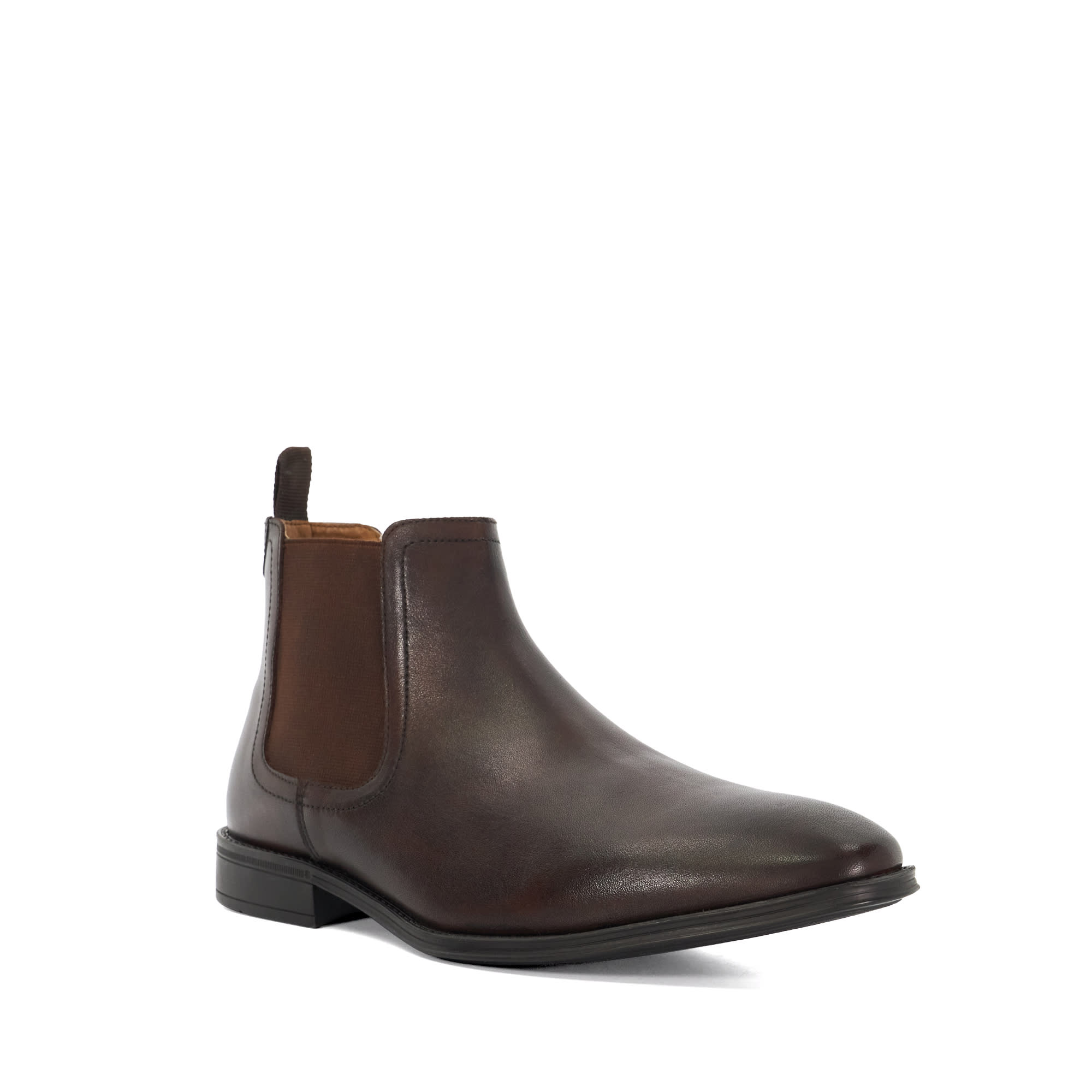 Dune Mens Marcos Leather Chelsea Boots