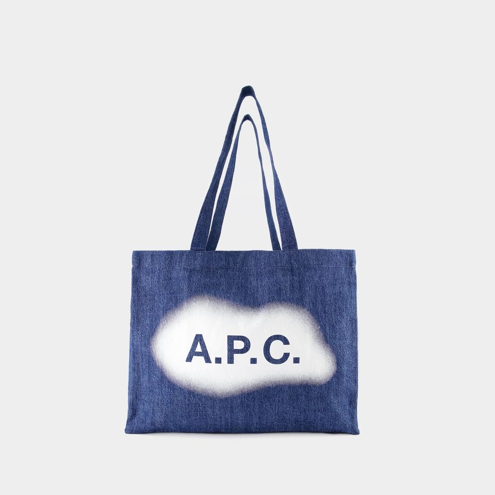 Diane Tragetasche - A.P.C - Baumwolle - Blau