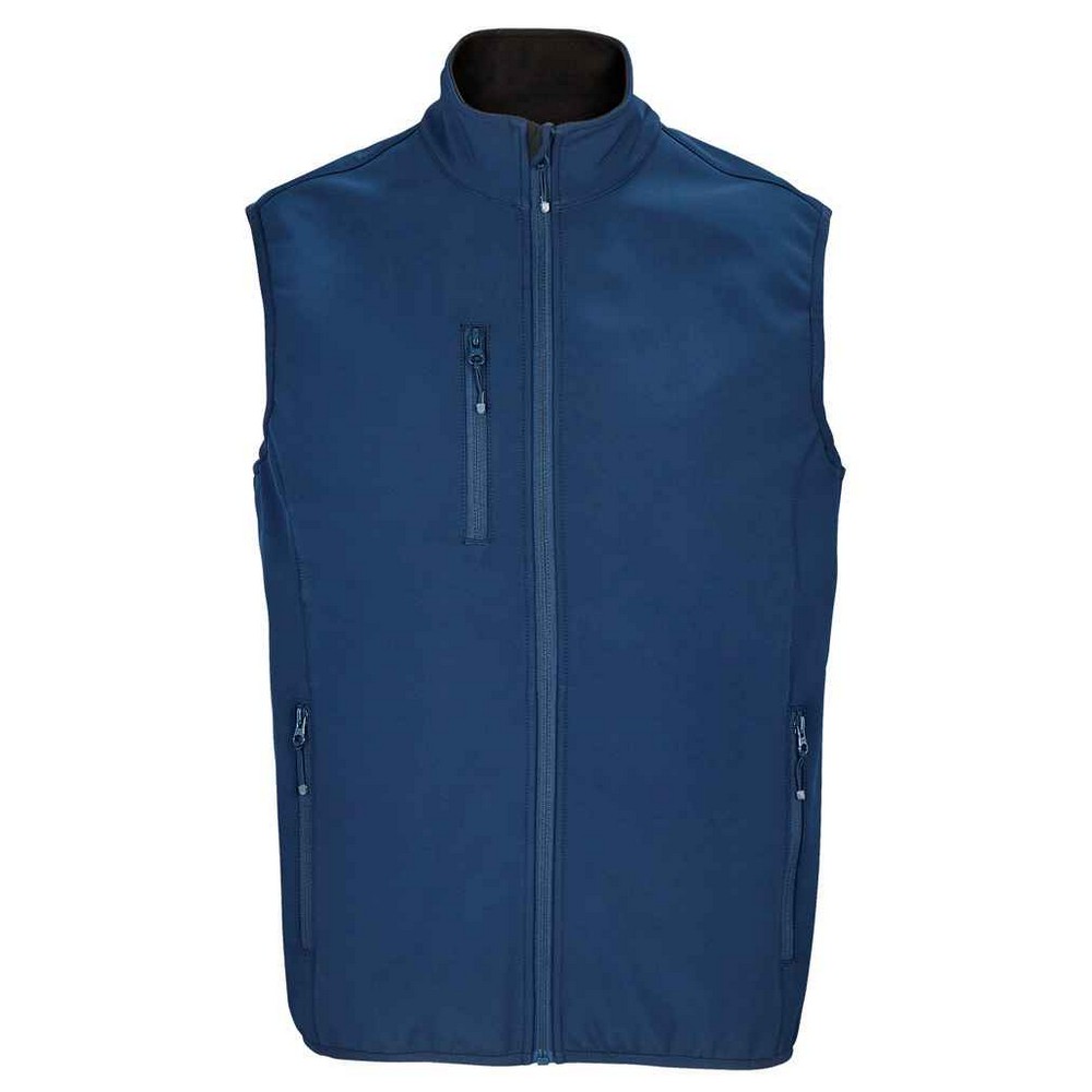 Sols Heren outdoor fleece jas North, donker lila, 5XL