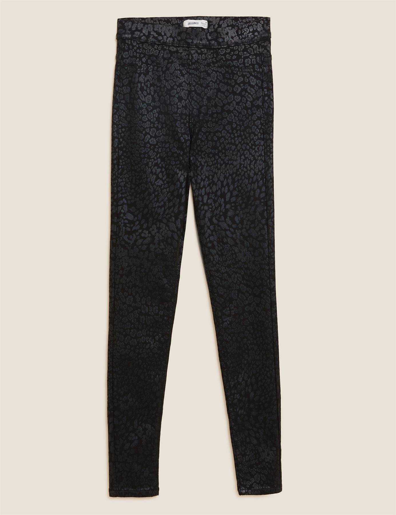 Printed jeggings for womens store
