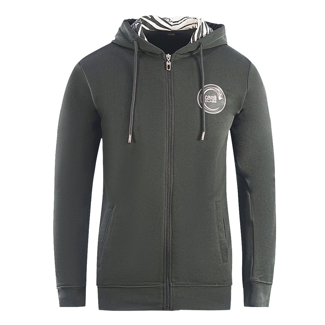 Cavalli Class Piercing Snake Logo Navy Blue Sweatshirt main image 1