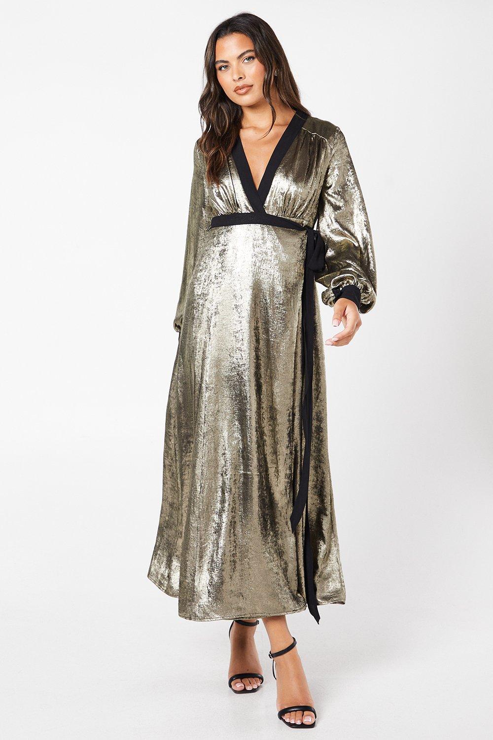 Wrap Dress - Titanium