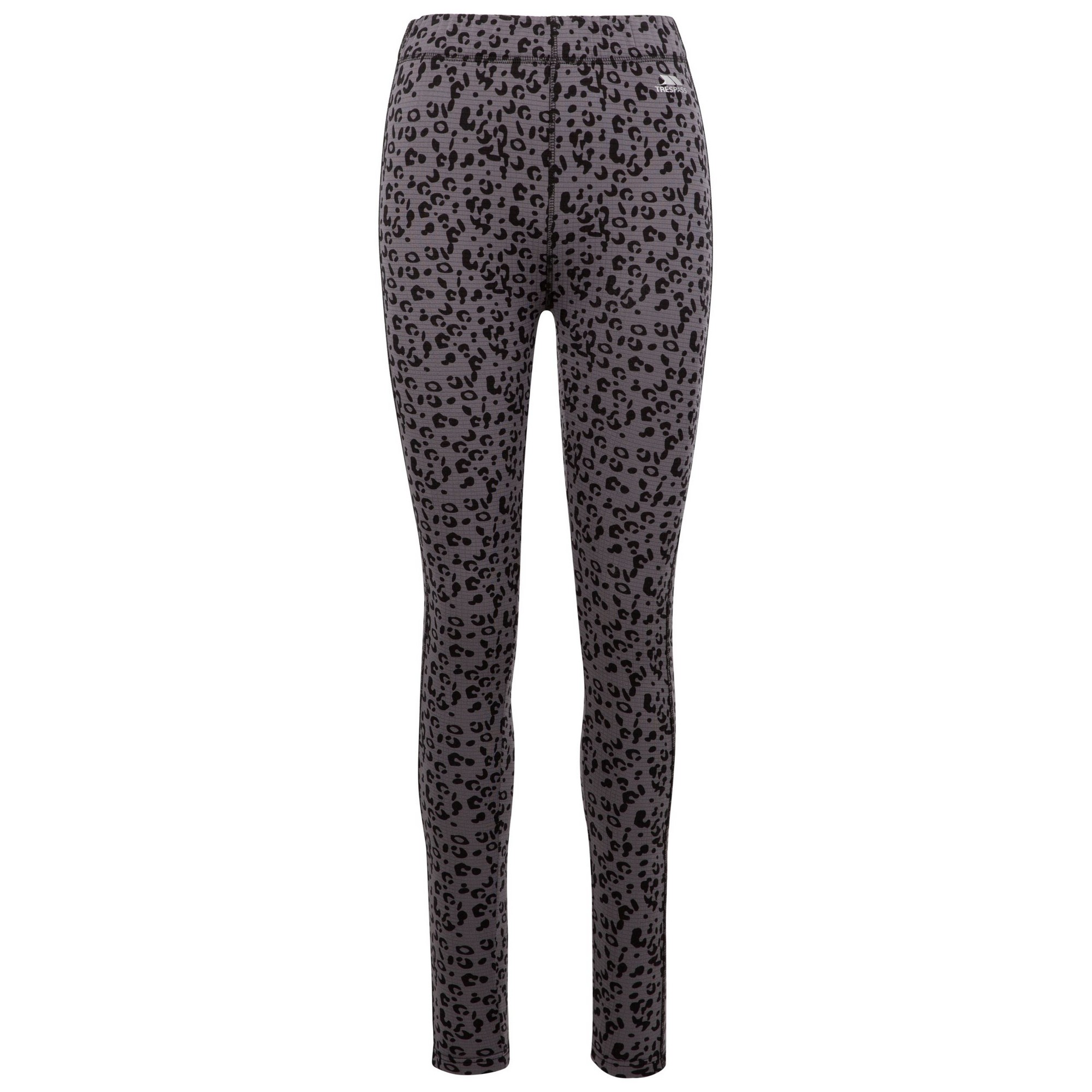Trespass Womens Ladies Minstrel Base Layer Bottoms Dark Grey