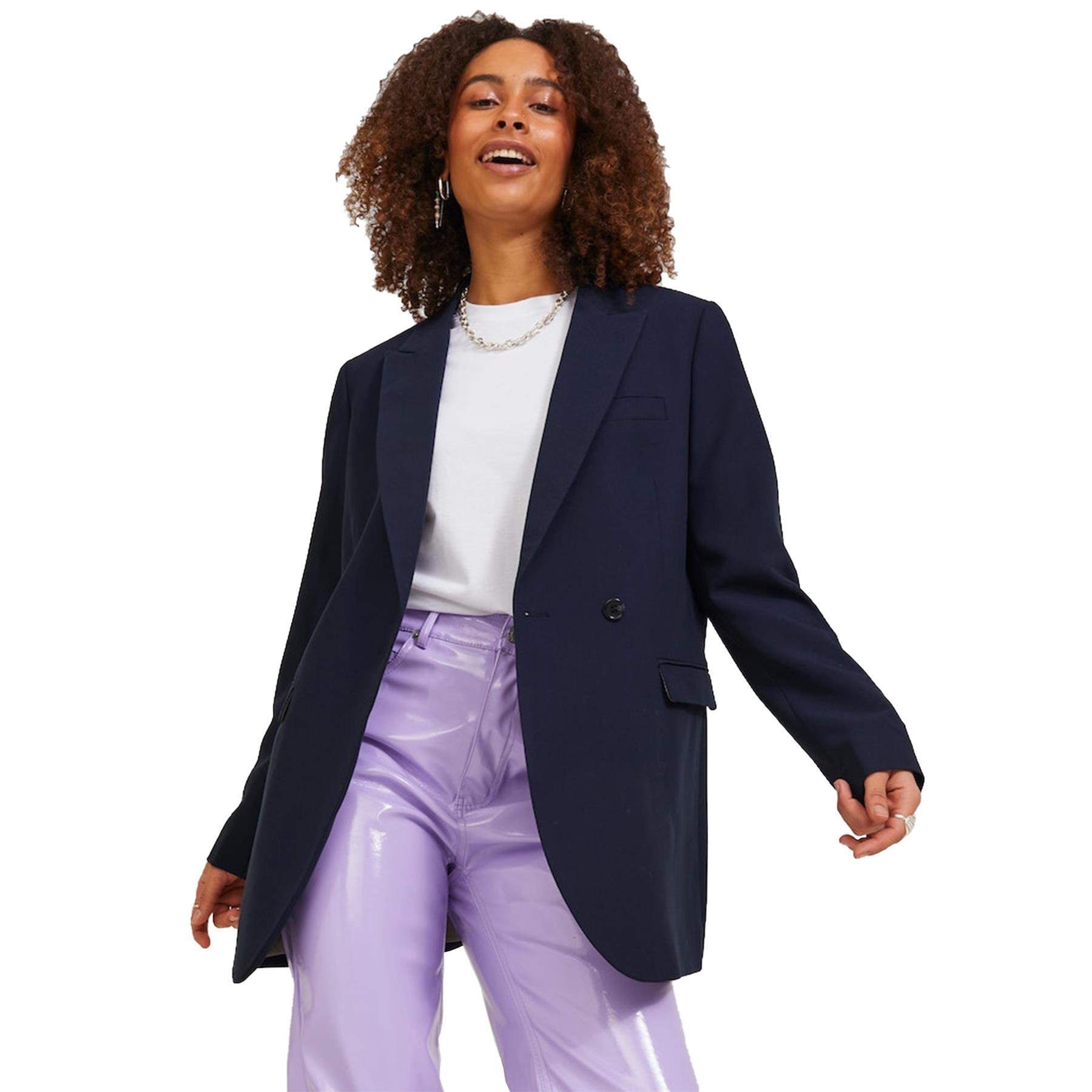 JXMARY Pantalones de cuero sintético | Negro | JJXX