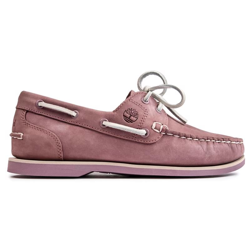 Timberland pink clearance boat shoes