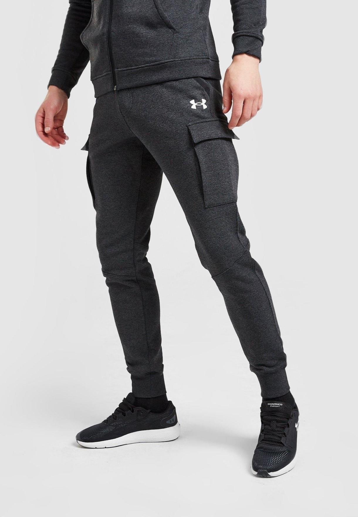 Under armour men's threadborne fleece stacked jogger outlet pants
