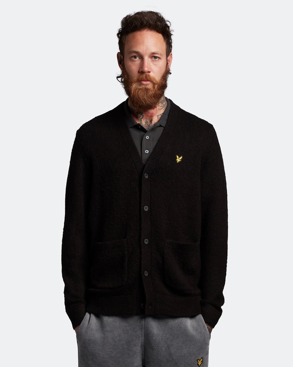 Lyle & scott brushed cotton bomber jacket clearance