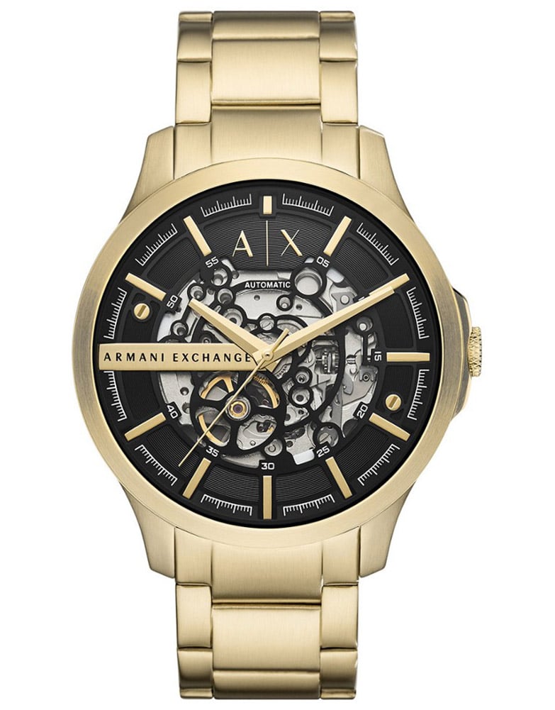 Gold armani exchange outlet watches