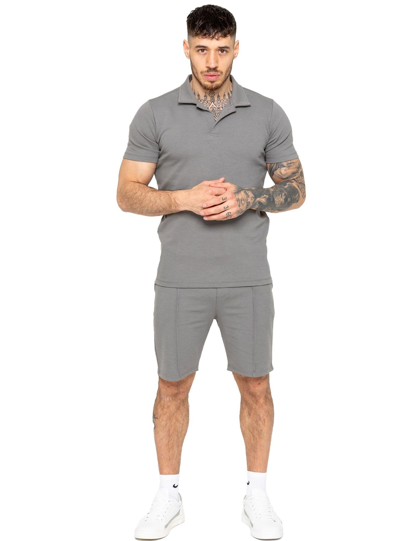 Enzo Herren PoloOutfitSet