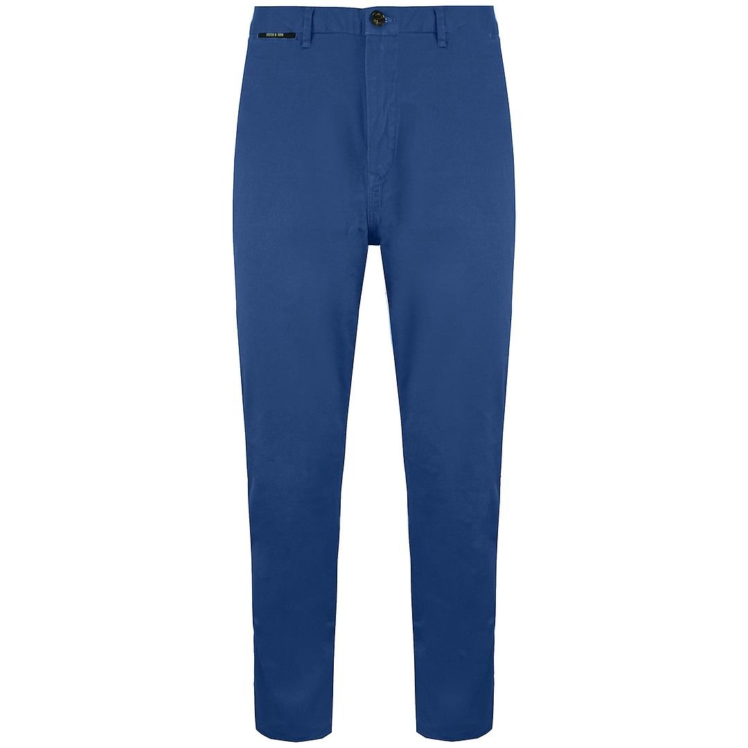 Scotch & Soda Stuart Regular Slim Fit Heren Blauwe Chino's