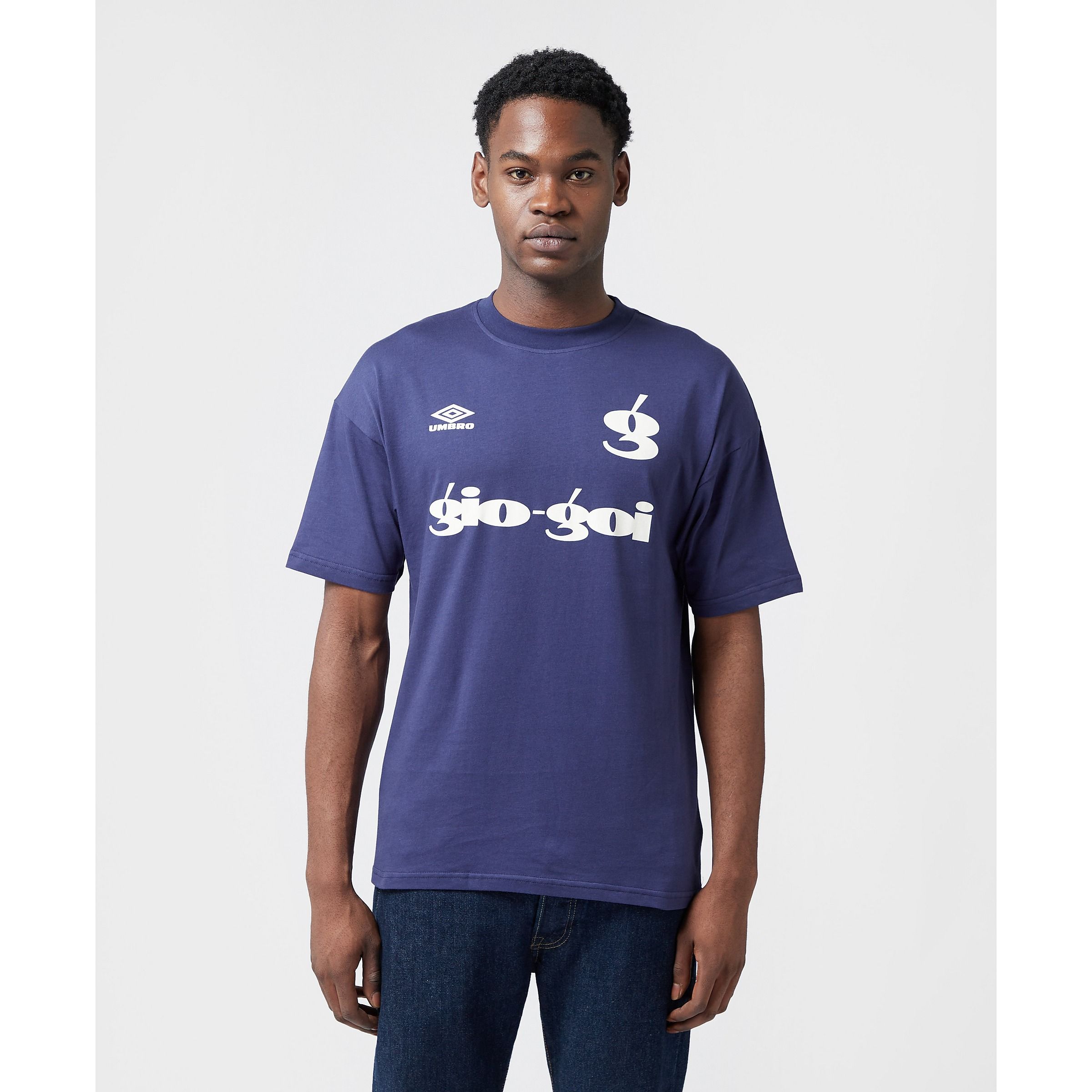 Men's Umbro X Gio Goi Warm Up Jersey in Navy