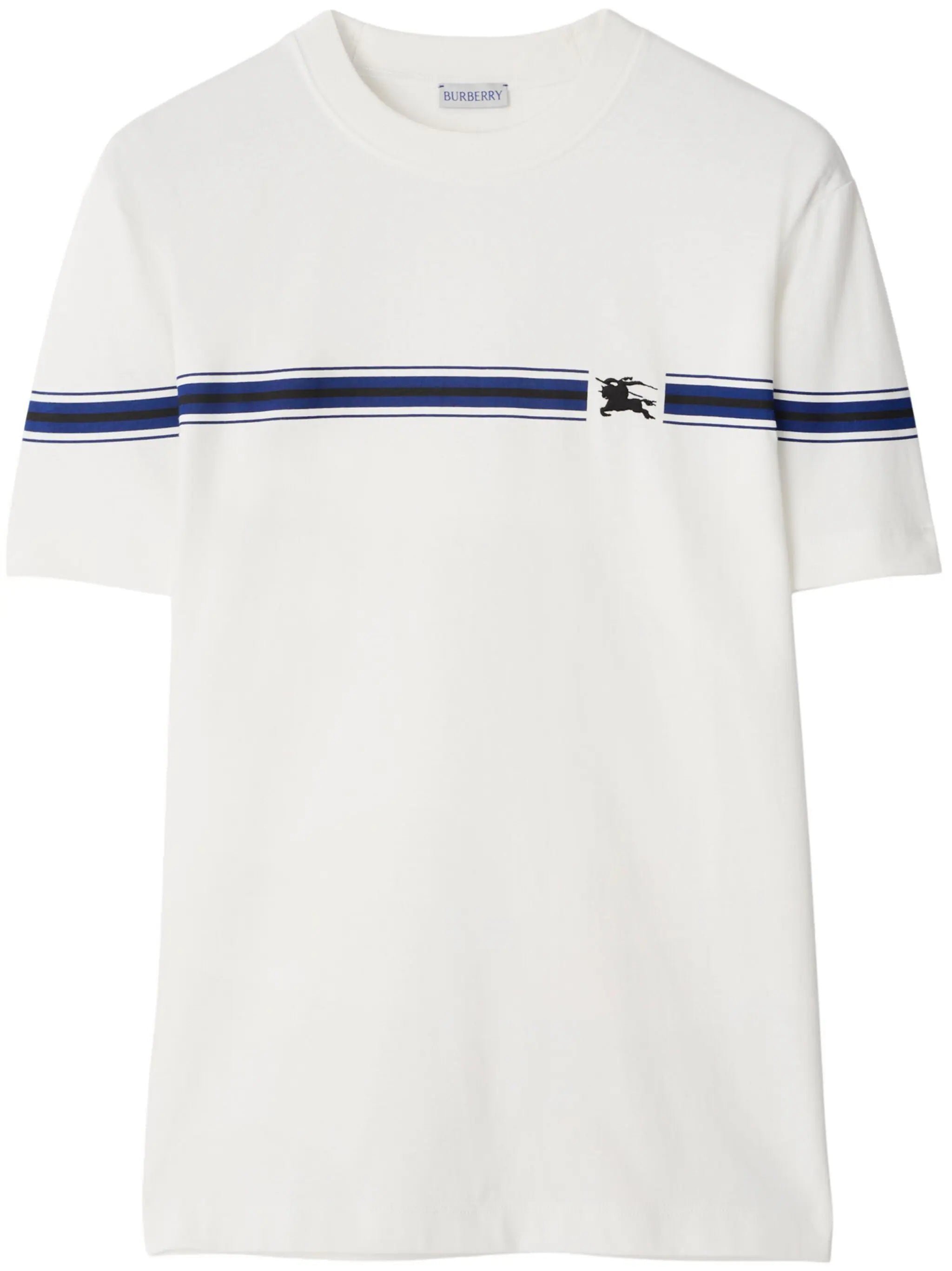 今日特価】Burberry Equestrian Knight Logo Short Sleeve T-Shirt-3
