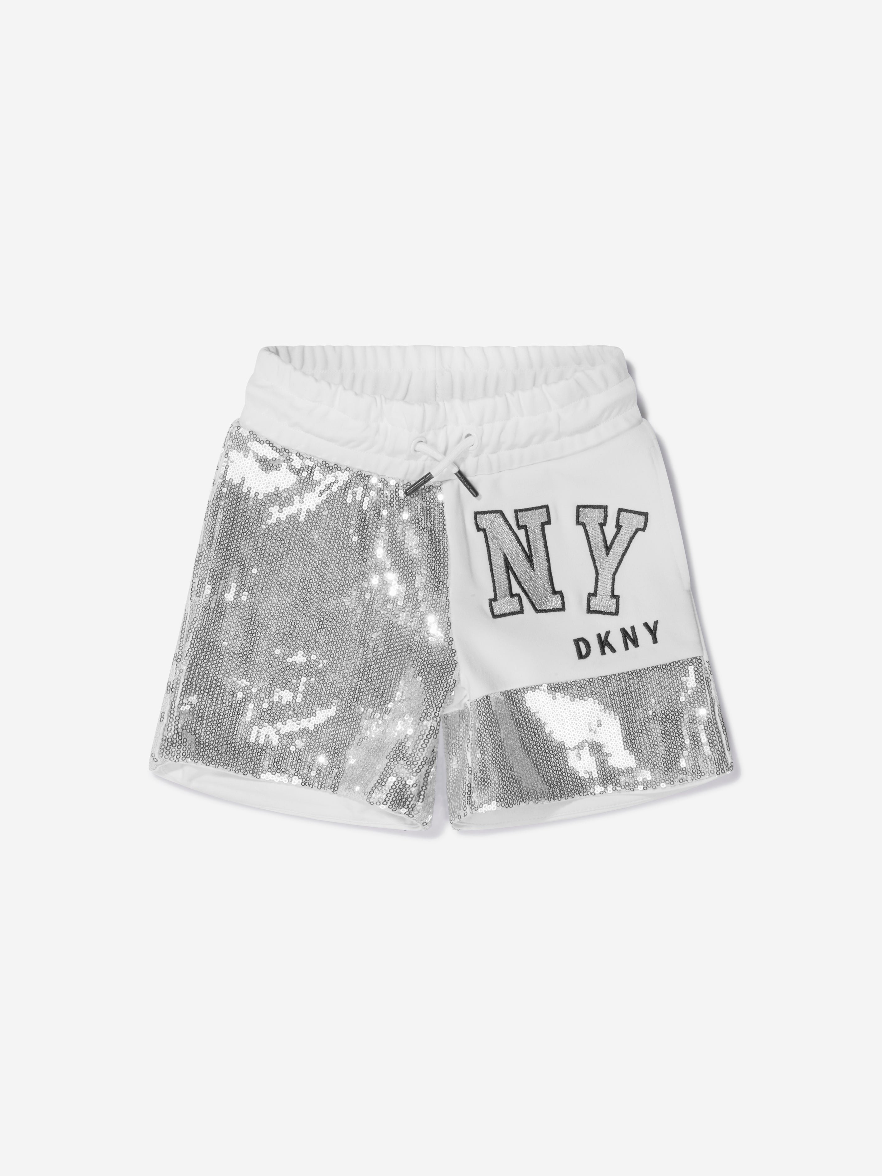 Dkny Shorts Vertical Logo Cream main image 0